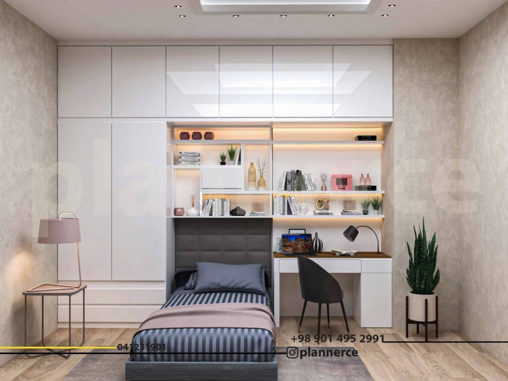 طراحی کمد نوجوان