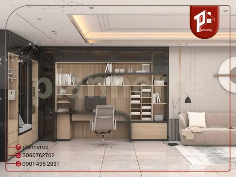 طراحی کمد اتاق کار