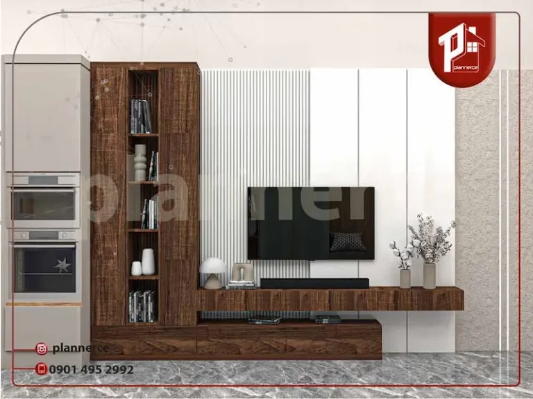 ایده طراحی دیوار تلویزیون