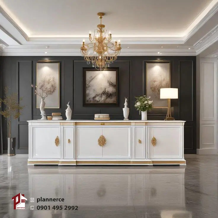 طراحی پیشخوان کلاسیک